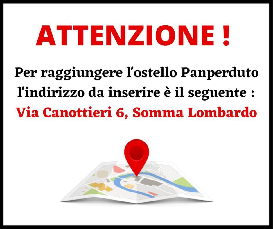 Panperduto Vandrarhem Somma Lombardo Exteriör bild